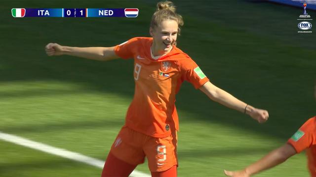 Women’s World Cup - Netherlands 2, Italy 0