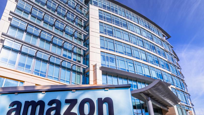 Jan 24, 2020 Sunnyvale / CA / USA - Amazon headquarters located in Silicon Valley, San Francisco bay area