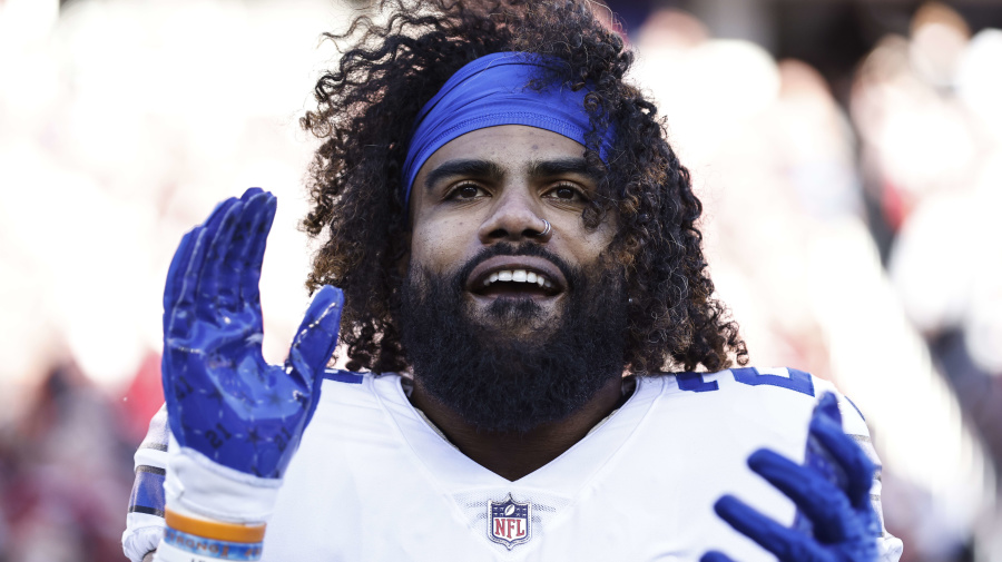 Patriots signing Ezekiel Elliott to 1-year deal up to $6M