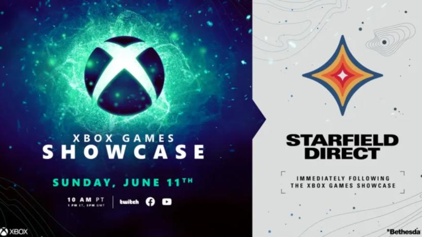 An ad for the upcoming Xbox Games Showcase.