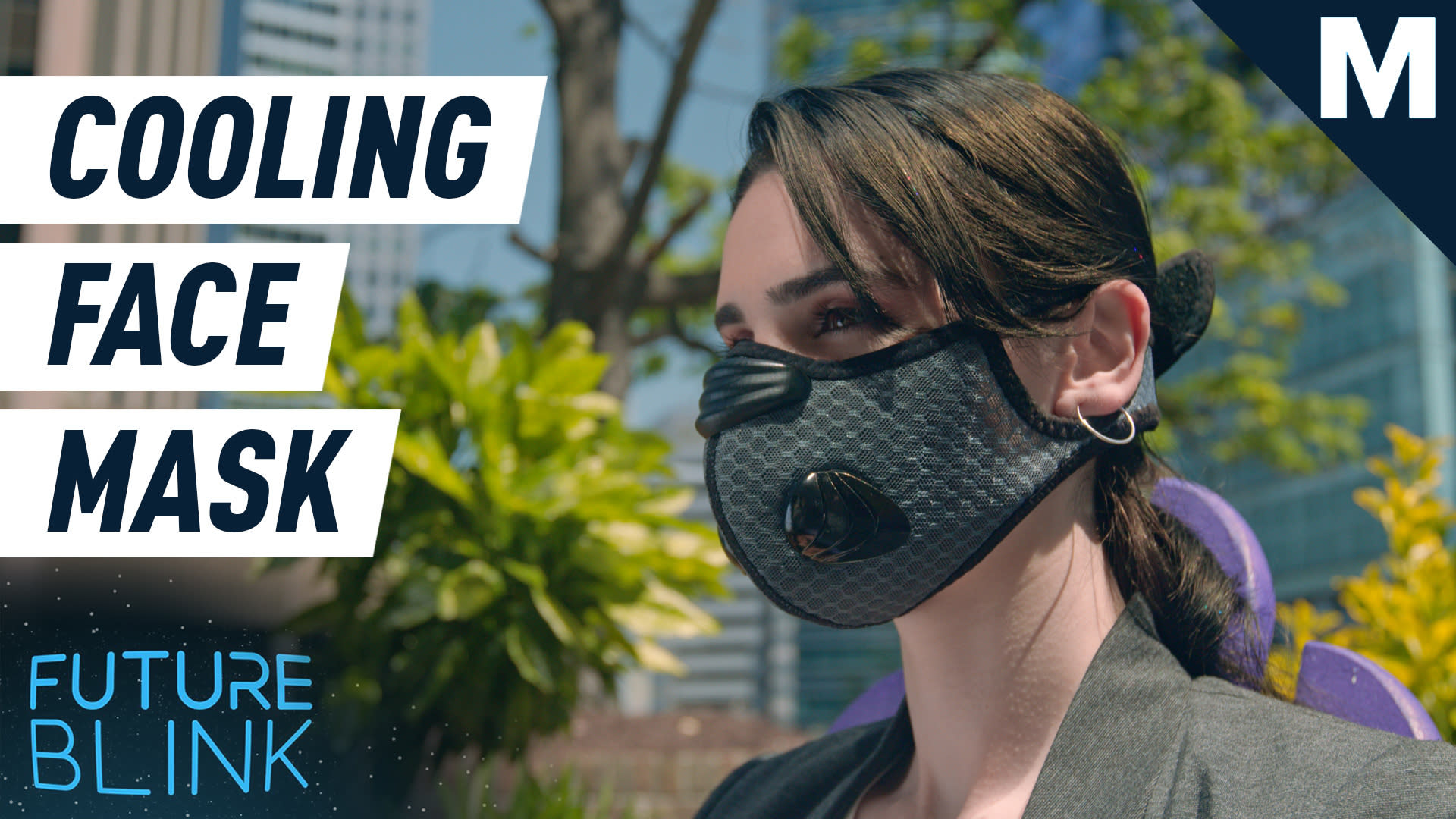 This Face Mask Is Designed To Keep You Cool Future Blink Video