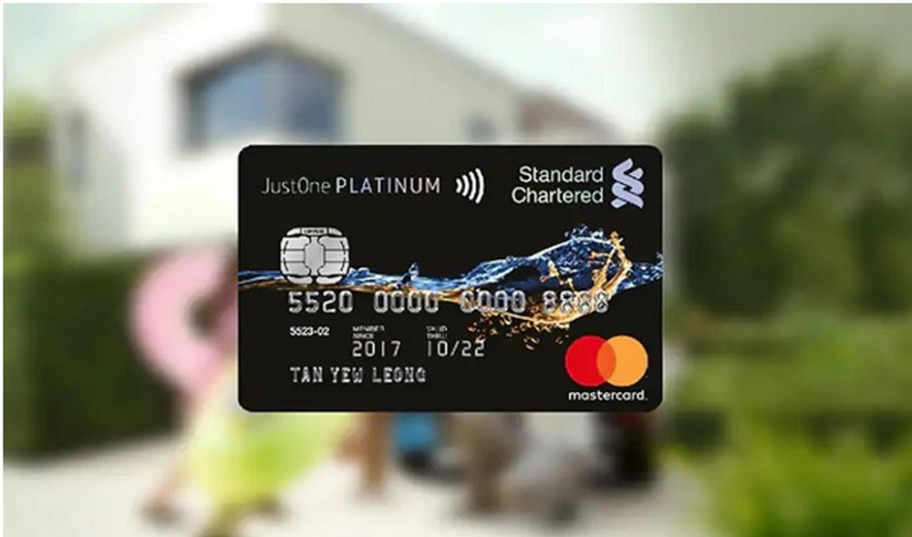 Standard chartered justone platinum mastercard