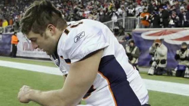Tim Tebow isn't happy with people misrepresenting 'Tebowing' photo as a protest