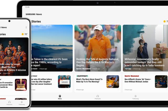 Samsung News app