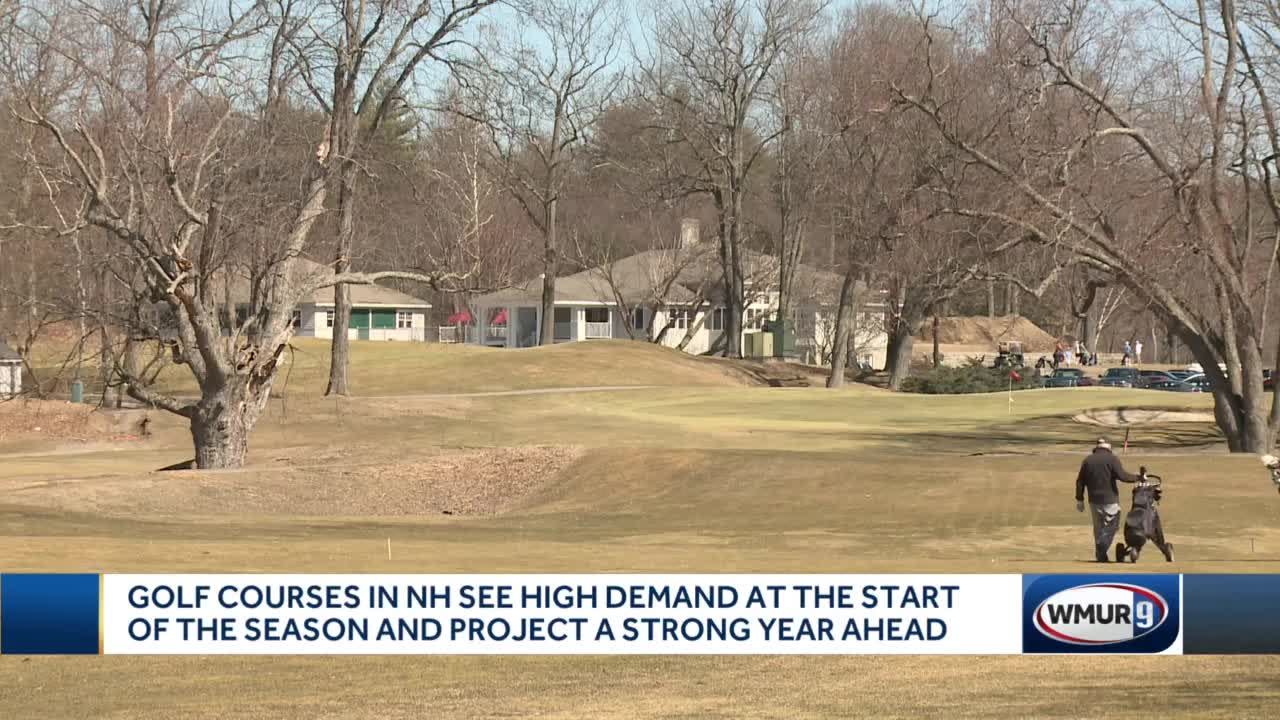 Golf courses in NH see high demand at the start of the season and project a strong year ahead