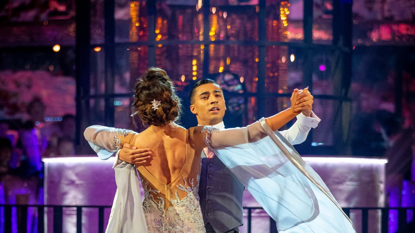 Strictly Come Dancing’s Karim Zeroual sheds tears after waltz