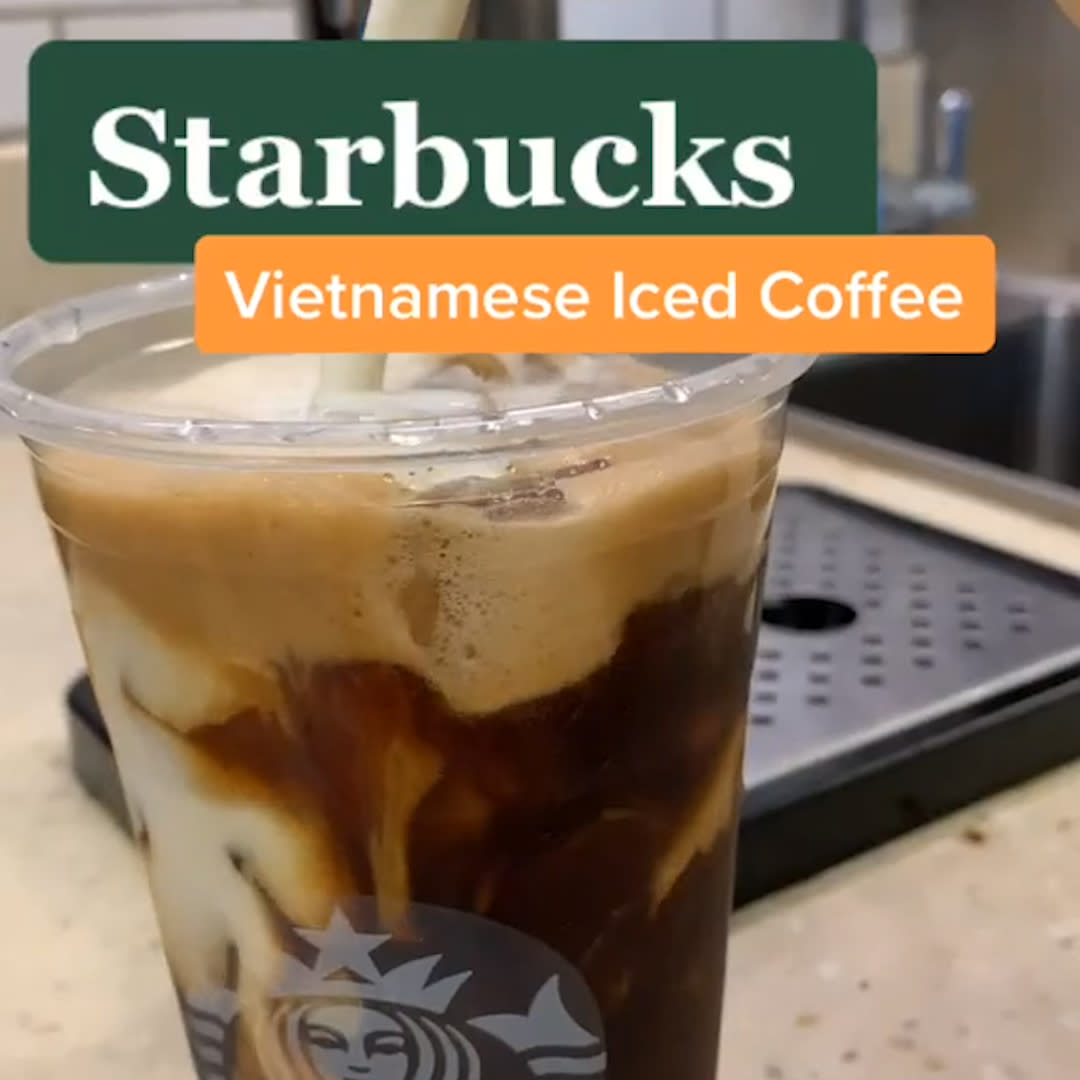 Starbucks Hack: Vietnamese iced coffee How To Order A Vietnamese Coffee At Starbucks