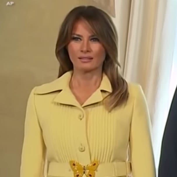Um What Is Going On With Melania Trump In This Vi