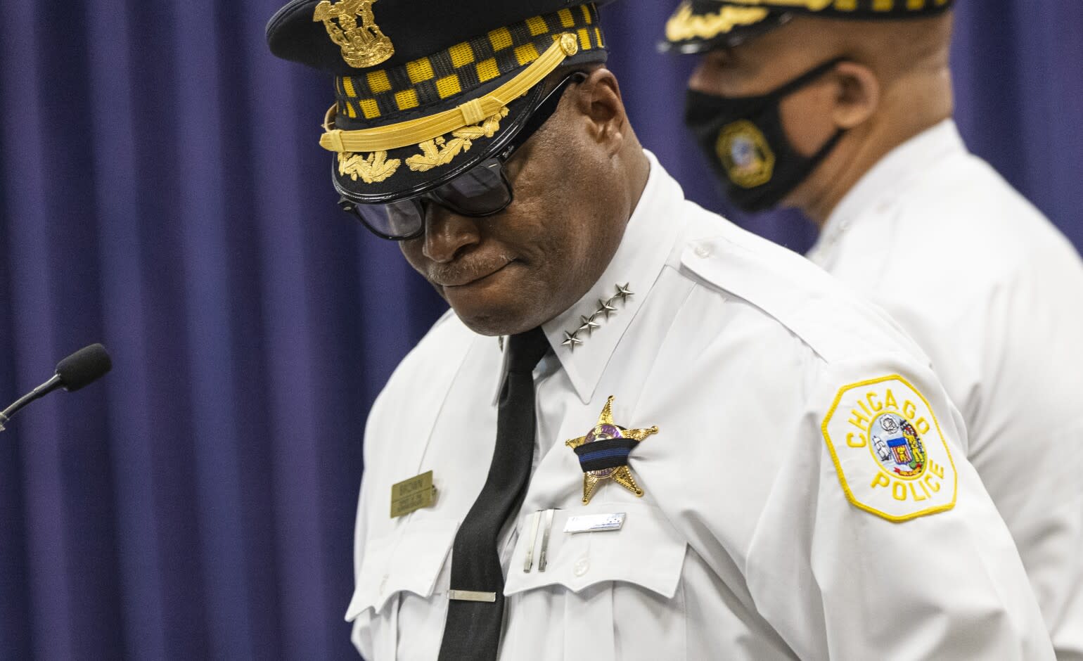 Chicago officer killed and another injured after gunfire erupts during traffic s..