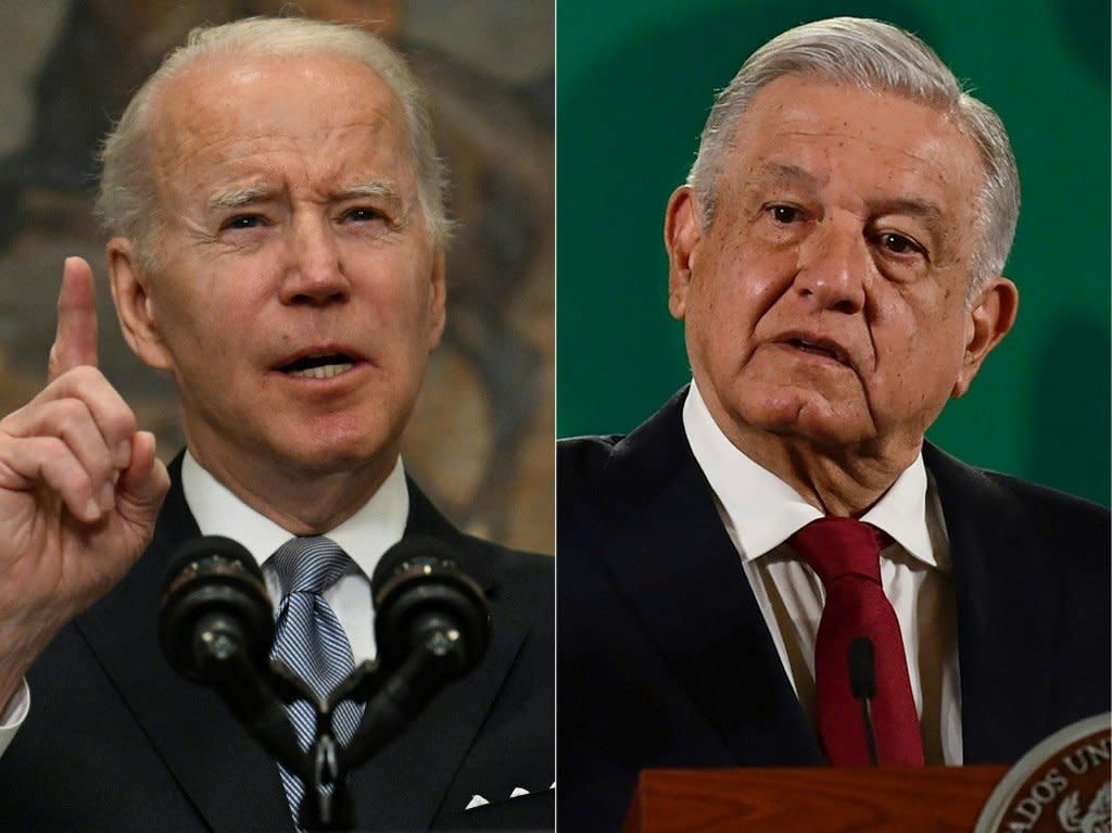 AMLO agreed with Biden to reinforce security on the southern border of Mexico