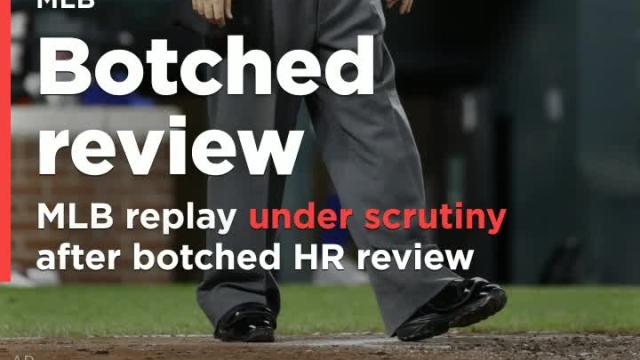 MLB replay under scrutiny after league admittedly botches home run review
