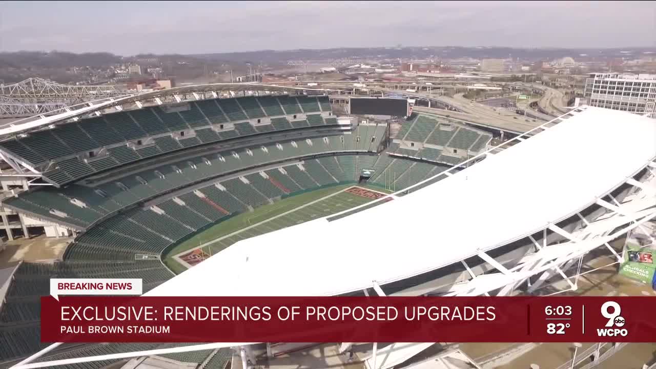 PHOTOS: First look at Paul Brown Stadium renovation renderings