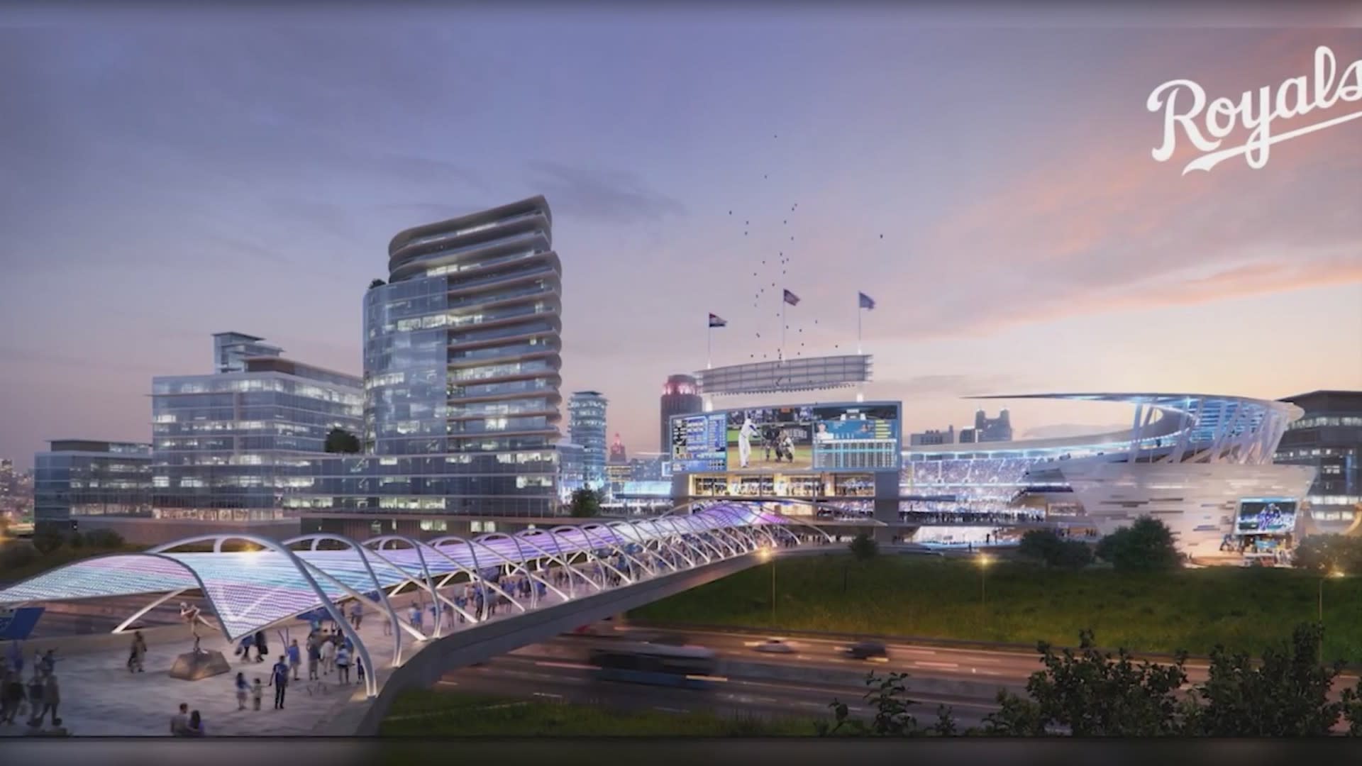 Kansas City Royals announce plan for $2 billion downtown 'ballpark