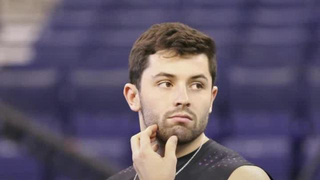 Baker Mayfield says he’s being pressured to attend draft