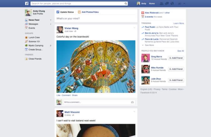 Facebook tiene un nuevo feed de noticias (y este será global)