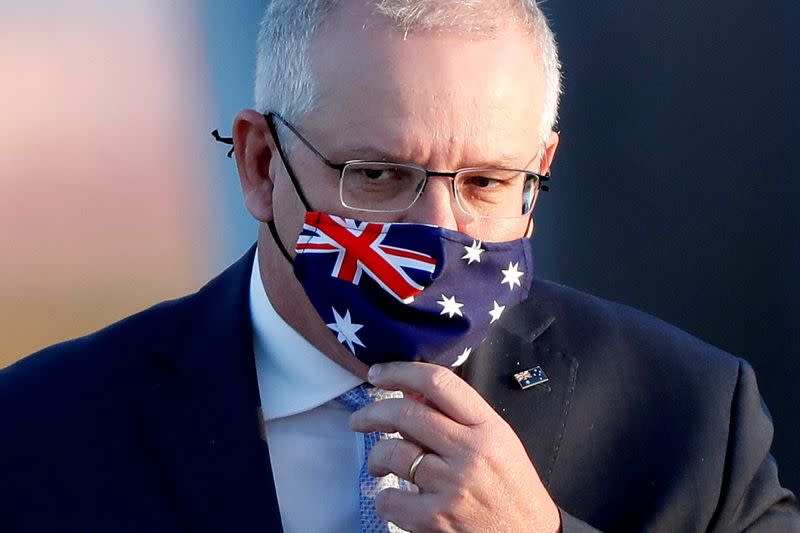 Thousands will gather outside the Australian parliament as pressure on the PM grows