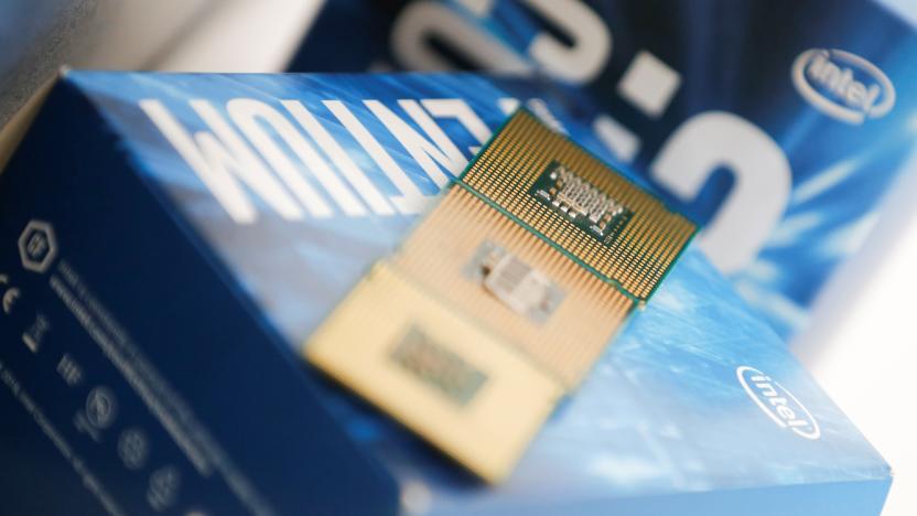 ANTALYA, TURKEY - DECEMBER 6: Intel processor chip for Samsung is seen in this illustration photo in Antalya, Turkey on December 06, 2019. (Photo by Mustafa Ciftci/Anadolu Agency/Getty Images)