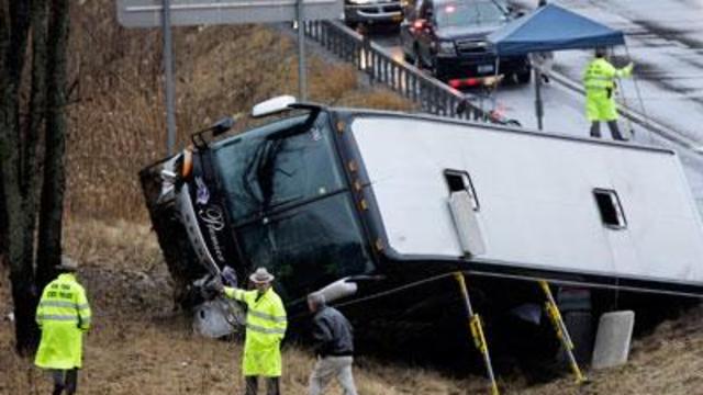 Bus Carrying Vt. Lacrosse Team Crashes in NY