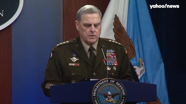 Milley describes 'pain and anger' following end of Afghanistan war