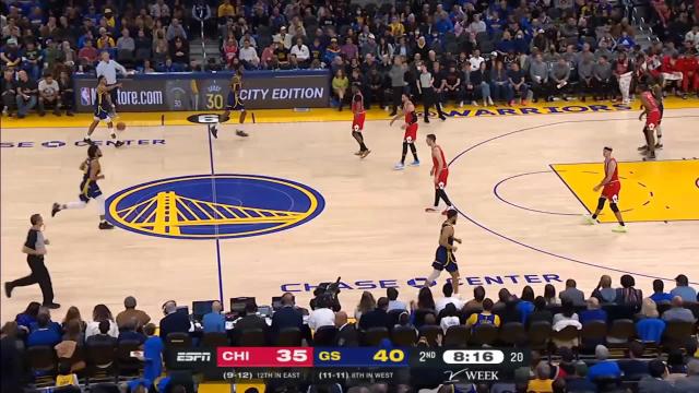 Goran Dragic with a 2-pointer vs the Golden State Warriors