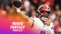 Jayden Daniels could finish season as QB1 | Yahoo Fantasy Forecast