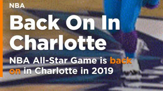 The NBA All-Star Game is back on in Charlotte after partial repeal of discriminatory HB2 law