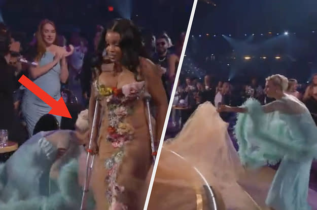 Lady Gaga Is Being Praised For Getting On The Literal Floor To Make Sure SZA’s D..