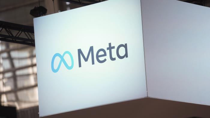 FILE - The Meta logo hangs at the Vivatech show in Paris, on June 14, 2023. Nevada’s attorney general has launched a go-it-alone legal fight accusing TikTok, Snapchat and Meta of creating what one lawsuit calls “an addiction machine” that exploits children too young to have self-control. Three lawsuits filed Tuesday, Jan.30, 2024, in state court allege the platforms put kids at risk of auto accidents, drug overdoses, suicides, eating disorders and sexual exploitation. (AP Photo/Thibault Camus, File)