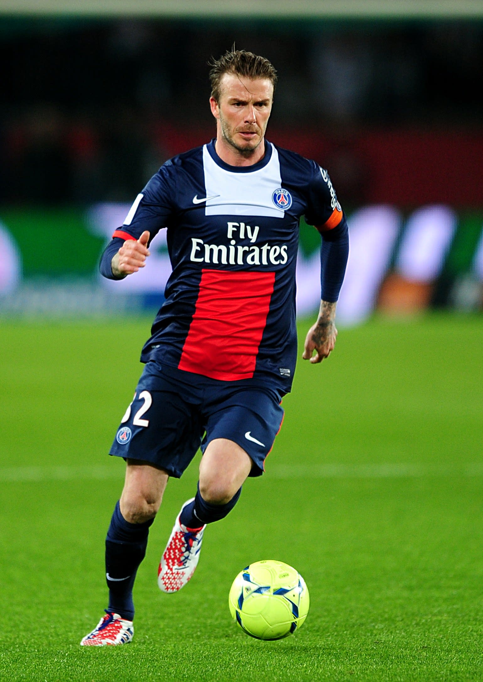 Tearful David Beckham plays final home game at PSG