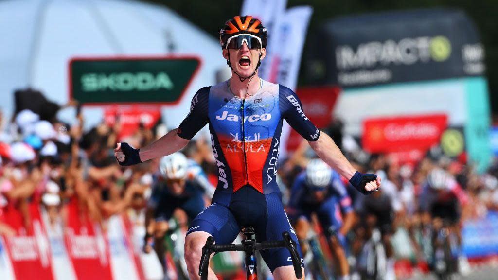 Irish rider Dunbar wins Vuelta stage 11