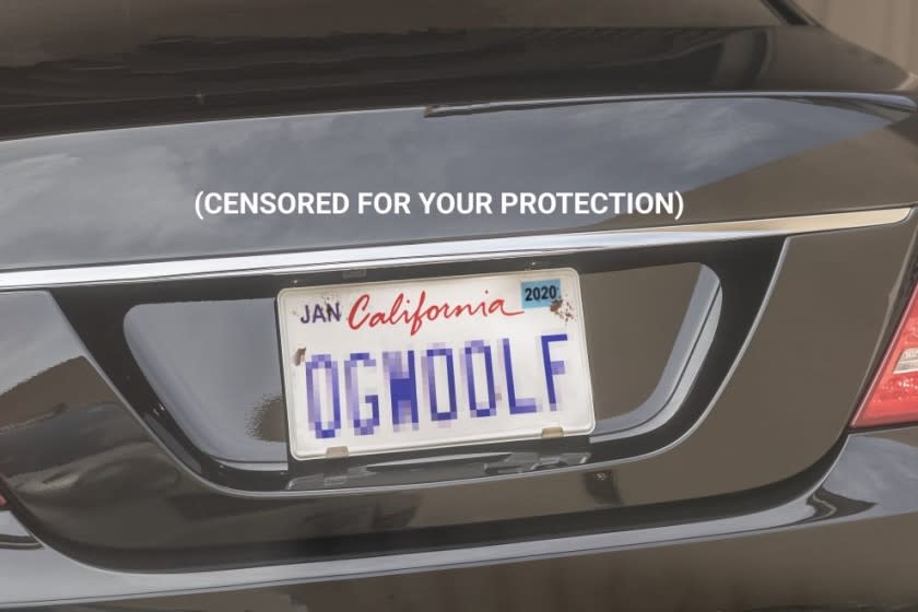 Ruling Opens The Way For Sex Rock And Gangster Talk On License Plates
