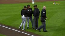 WATCH: Pedro Grifol ejected from game vs. Twins