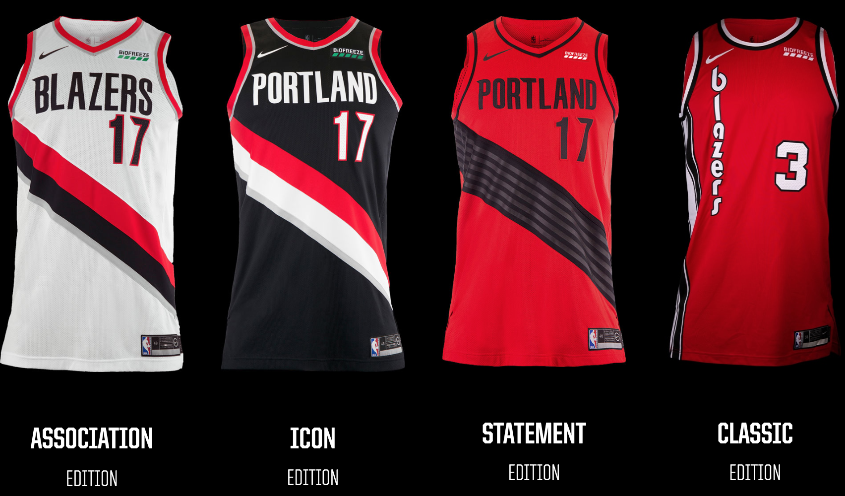 portland trail blazers retro jersey