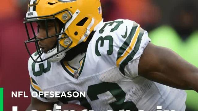 Packers' crowded backfield situation gets a little clearer with Aaron Jones' suspension