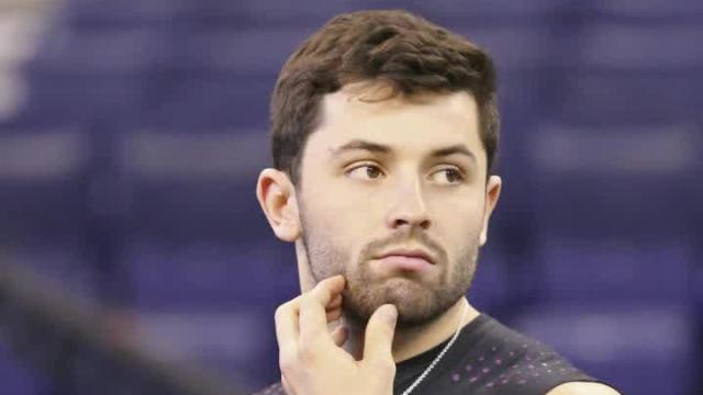 Baker Mayfield says he’s being pressured to attend draft