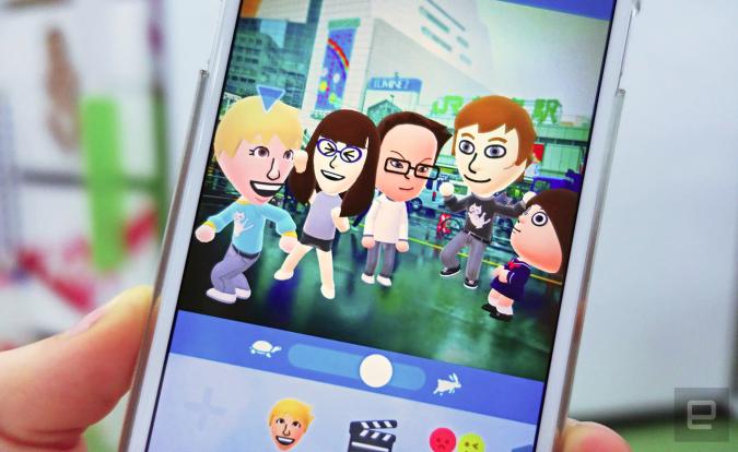 Nintendo's 'Miitomo' app update reminds you it still exists