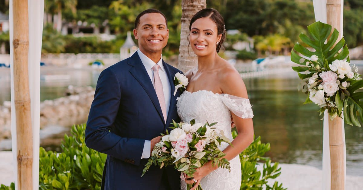 CBS News' Errol Barnett Marries Ariana Tolbert — See Photos from Their  Stunning Jamaica Nuptials