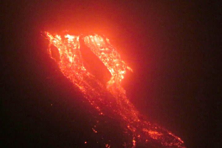 This fiery video captures Mount Etna&#39;s magical oozing lava