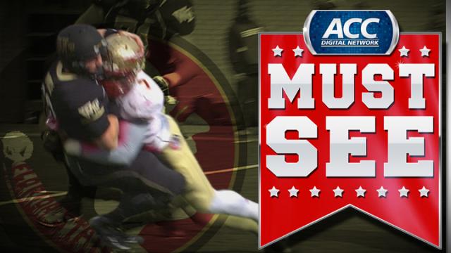 Florida State's Mario Edwards Jr. Gets Easy Interception | ACC See Moment