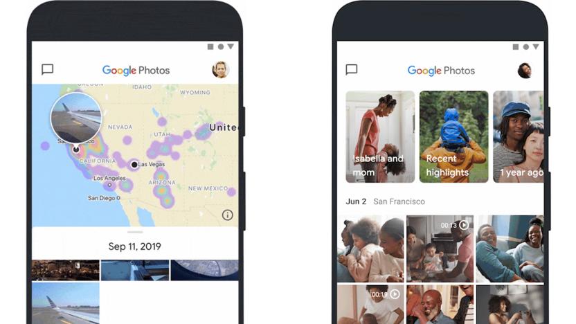 Google Photos 2020 redesign