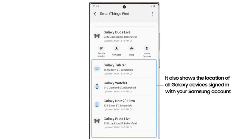 Samsung SmartThings Find can locate your misplaced Galaxy devices