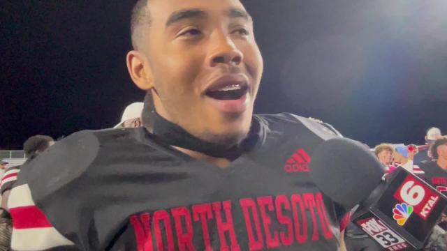 North DeSoto's Brian Banks talks winning vs. Huntington