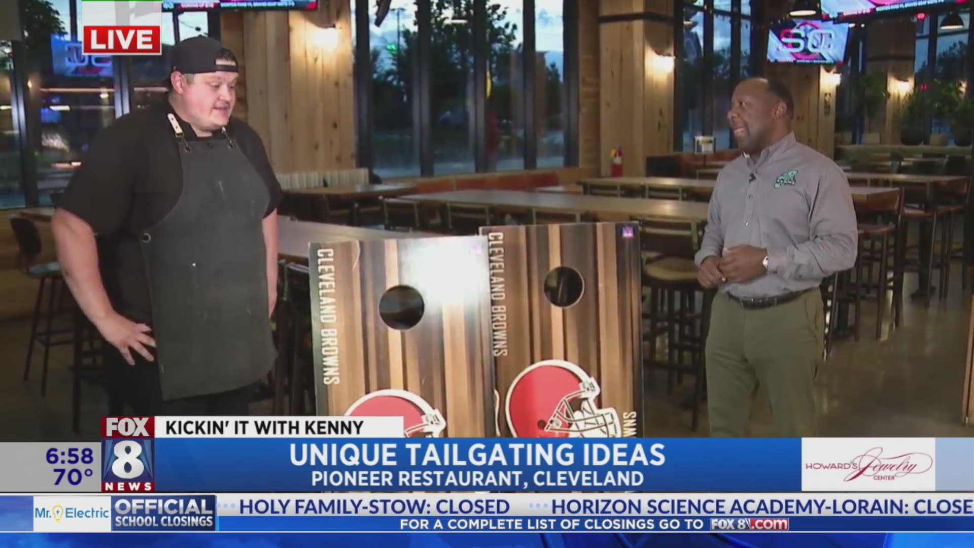 Cleveland's Pioneer Restaurant is ready for tailgating season