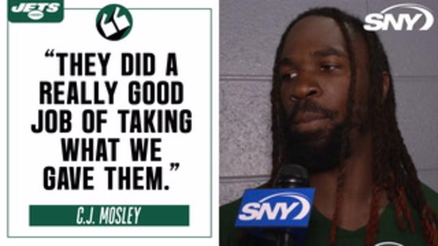 Notebook  C.J. Mosley & Jets D Eyeing Turnovers, Consistency vs. Chiefs