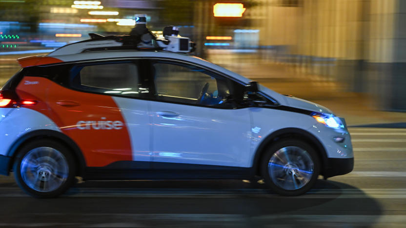 SAN FRANCISCO, CA, UNITED STATES - JULY 24: A Cruise, which is a driverless robot taxi, is seen during operation in San Francisco, California, USA on July 24, 2023. The self-driving service of âCruiseâ, the autonomous vehicle company owned by General Motor, is thought to be a step towards wider commercial deployment of a long-promised autonomous alternative to ride-hailing services such as Uber or Lyft in the US. (Photo by Tayfun Coskun/Anadolu Agency via Getty Images)