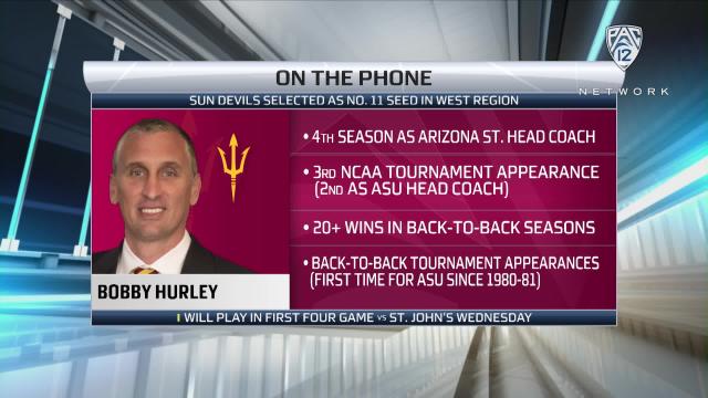 Arizona State's Bobby Hurley shares NCAA selection day ritual: 'I had a pair of socks on before the show, I took them off as the show started'