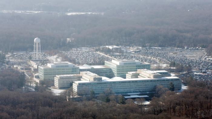 An aerial view of the U.S. Central Intelligence Agency (CIA) headquarters in Langley, Virginia, U.S. on January 18, 2008.  To match Special Report USA-CIA-BRENNAN/     REUTERS/Jason Reed/File Photo