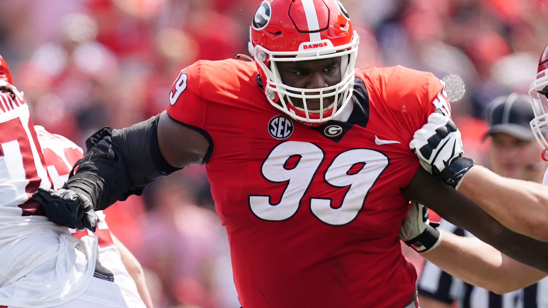 Georgia DT Jordan Davis ran the 40-yard dash in 4.78 seconds… at 341 pounds