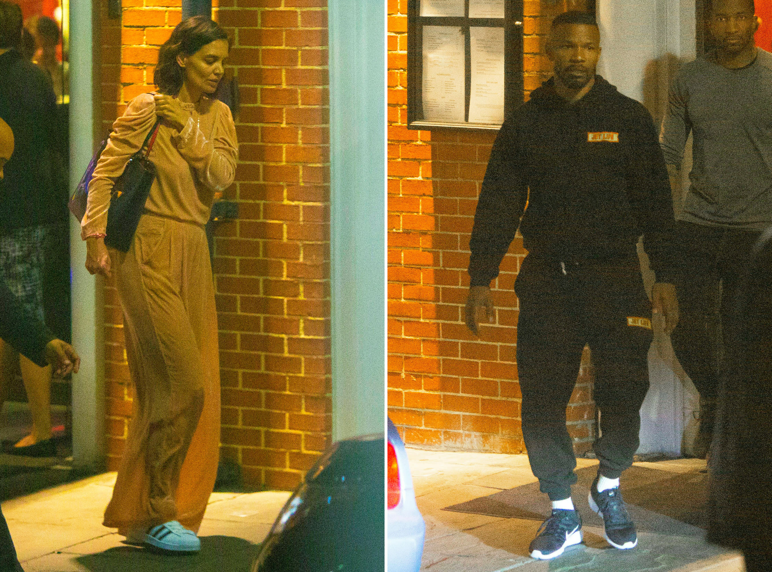 Katie Holmes Grabs Dinner with Jamie Foxx in New Orleans After Engagement R...