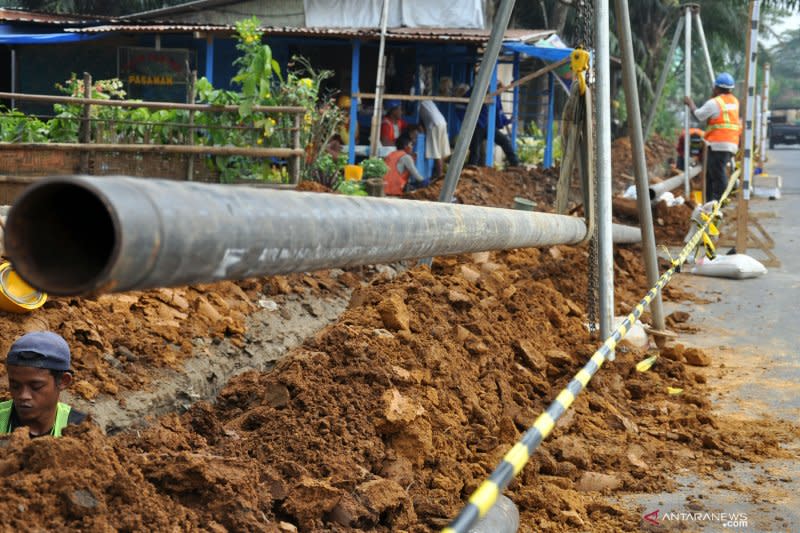 Pipa gas Gresik-Semarang ditargetkan selesai Maret 2020